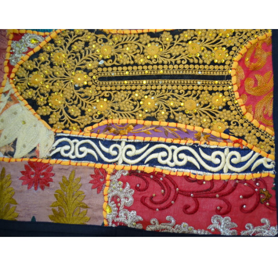 rivestimento 40x40 cm in vecchi tessuti del Gujarat - 476