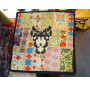 cover 40x40 cm in old Gujarat fabrics - 484