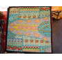 rivestimento 40x40 cm in vecchi tessuti del Gujarat - 490