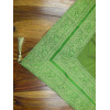 Brokaat taft tafelkleden 150x225 cm groen