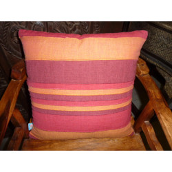 cushion cover 40x40 cm orange bordeaux purple