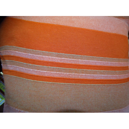 Fodera per cuscino kerala 40x40 cm rosa, arancio e beige