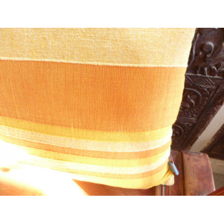 Cushion cover 40x40 cm 2 yellows and orange