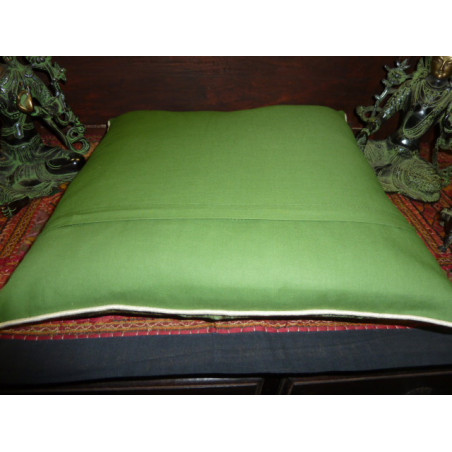 copertine de cuscino   1 elefanti 40x40 cm vert