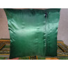Fundas de colchón mandala verde oscuro borde brocado - 3