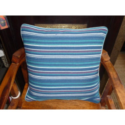 cushion cover toile MEXICO blue 40x40 cm