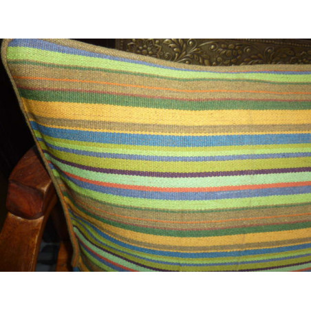 cushion cover toile MEXICO green 40x40 cm