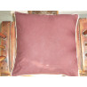 Cushion cover 40X40 arabesques miroirs chocolat