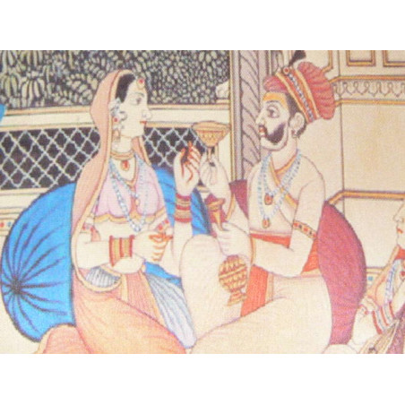 Kussenhoes 40X40 Maharaja & Maharani en Ark