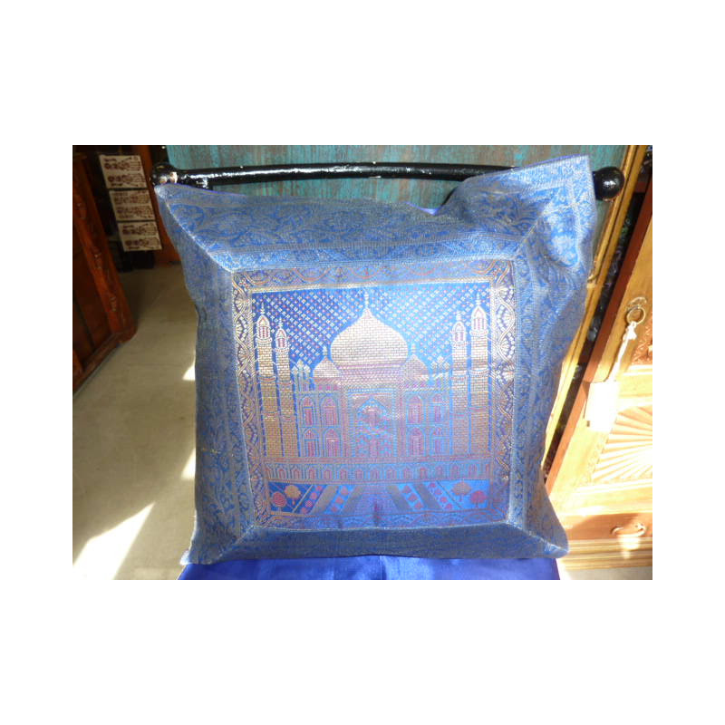 blau Kissenbezüge  40X40 Taj Mahal