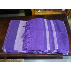 kerala dessus de lit indien de couleur trois violets