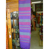 Indian bed top in purple green and fuchsia
