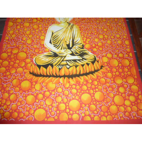 Buddha bulles aranciones et rossos
