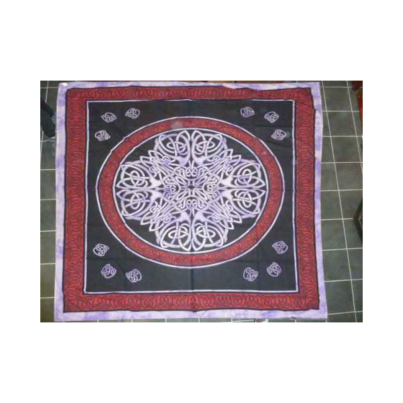 wall hanging celtic purple and black