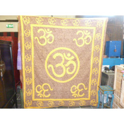 hanging OM marbré yellow and brown