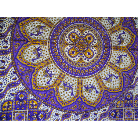 Hängen Mosaik lila und orange Kamel