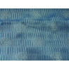 Rideaux organdi bleu de prusse en 250x110 cm