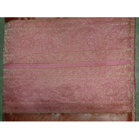curtains sheer brocades pink