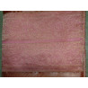 Gordijnen van voile en roze brokaat in 250x110 cm