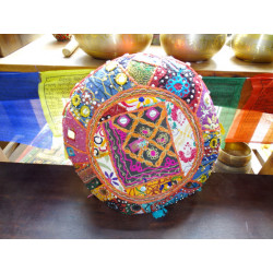 Pouf Indian round diameter 36 cm