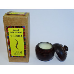 Stevig parfum in organische was NEROLI (6 Grs)