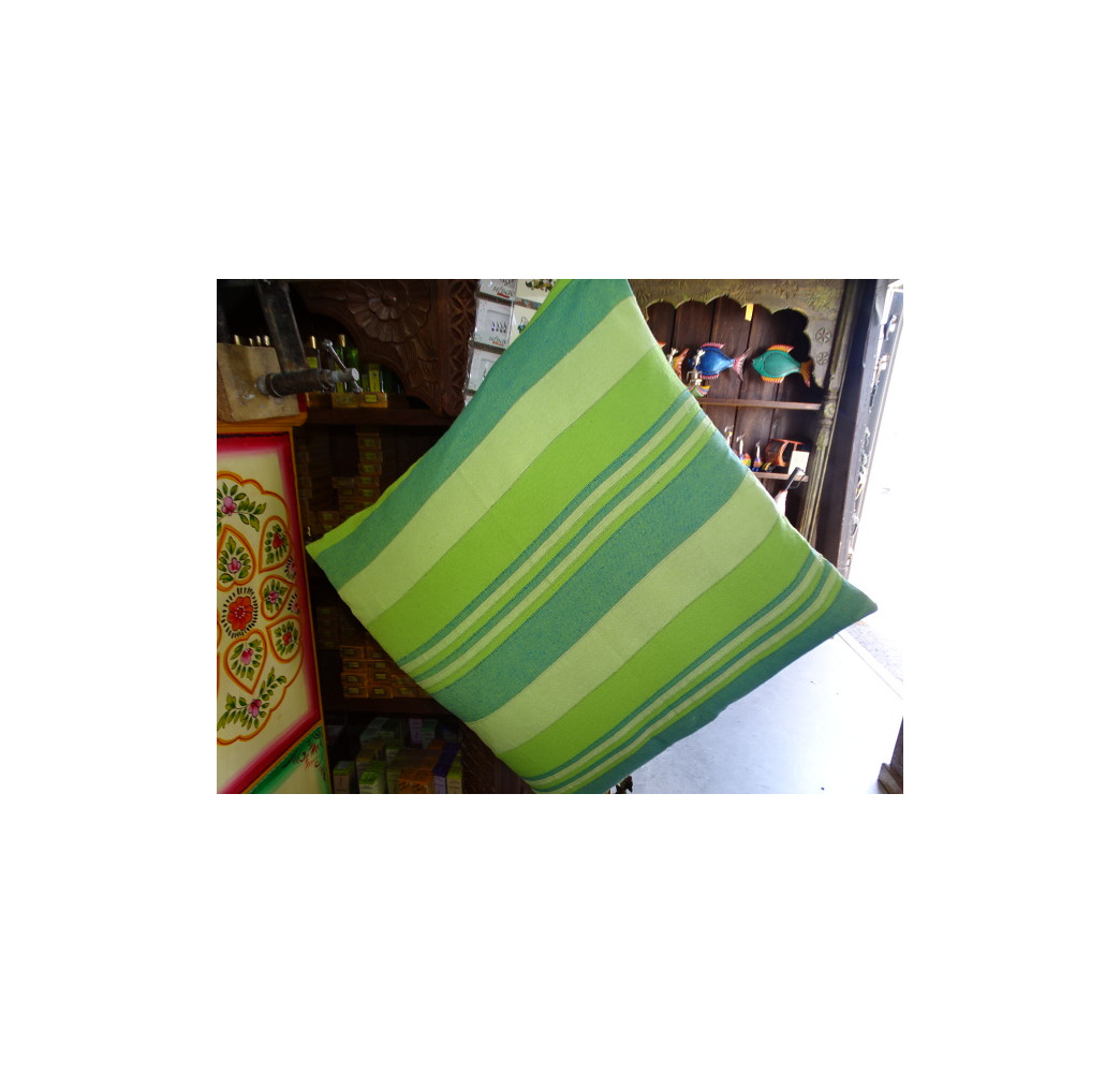 Cushion cover kerala 60x60 cm 2 apple green
